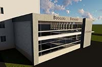 Фасад проектируемого объекта по улице Баранова 84