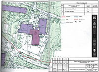 Генплан ул. Красногеройская, 107 Отель Дерябинъ