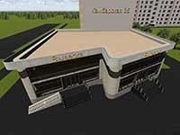 Проектирование фасада кафе