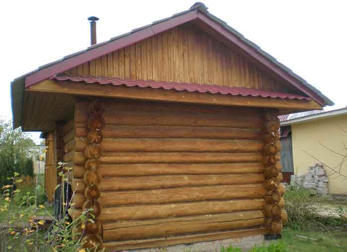 Баня на земельном участке