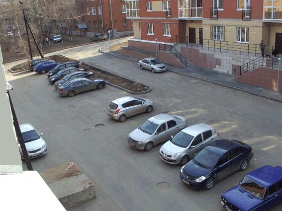 Стоянка для работников